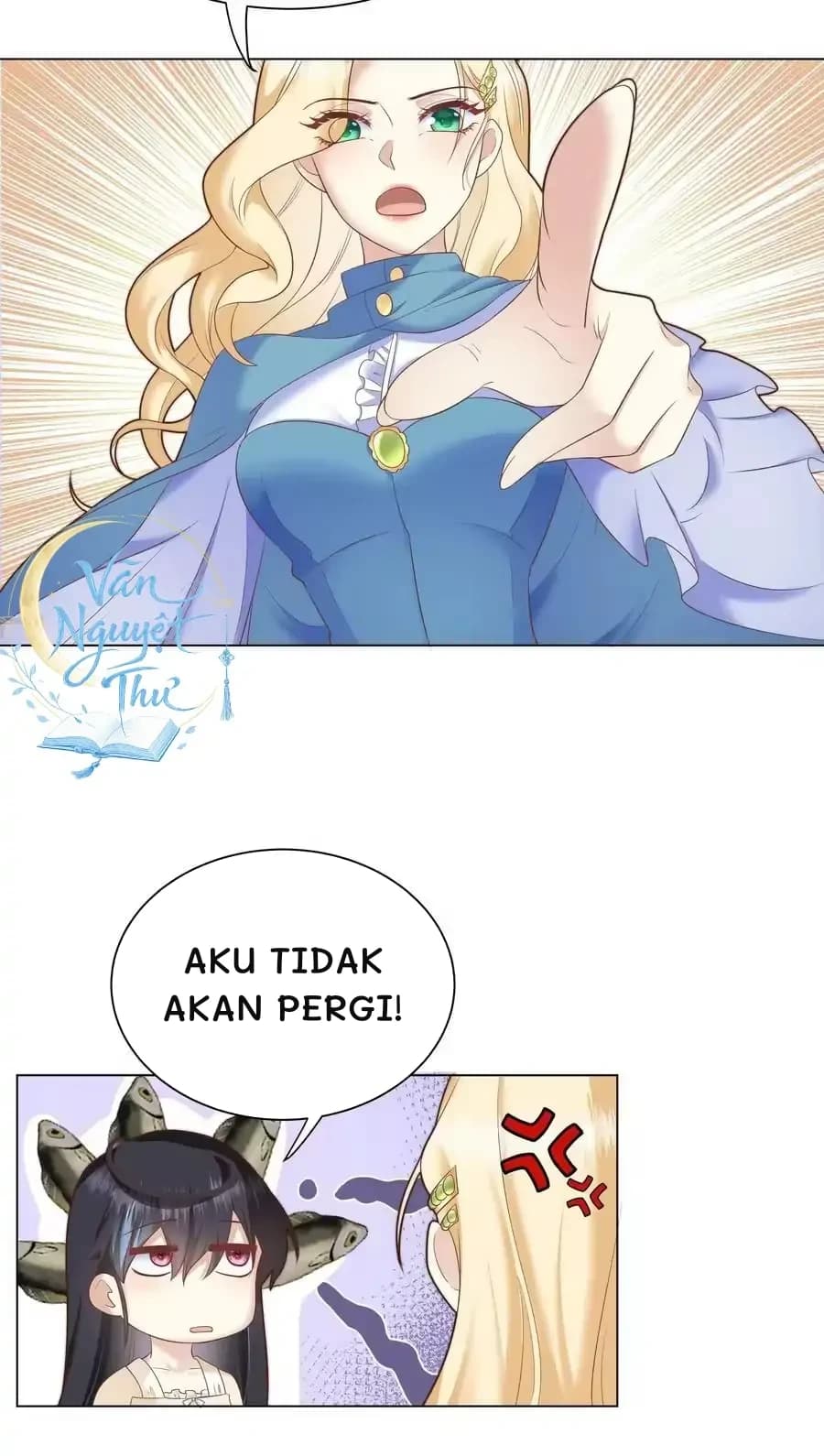 Aku tidak akan pergi!