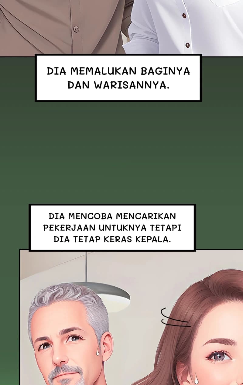 Dia memalukan baginya dan warisannya.
Dia mencoba mencarikan pekerjaan untuknya tetapi dia tetap keras kepala.