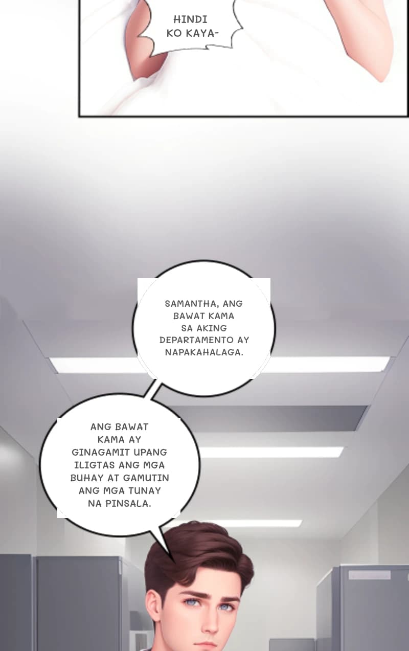 Hindi ko kaya-
Samantha, ang bawat kama sa aking departamento ay napakahalaga.
Ang bawat kama ay ginagamit upang iligtas ang mga buhay at gamutin ang mga tunay na pinsala.