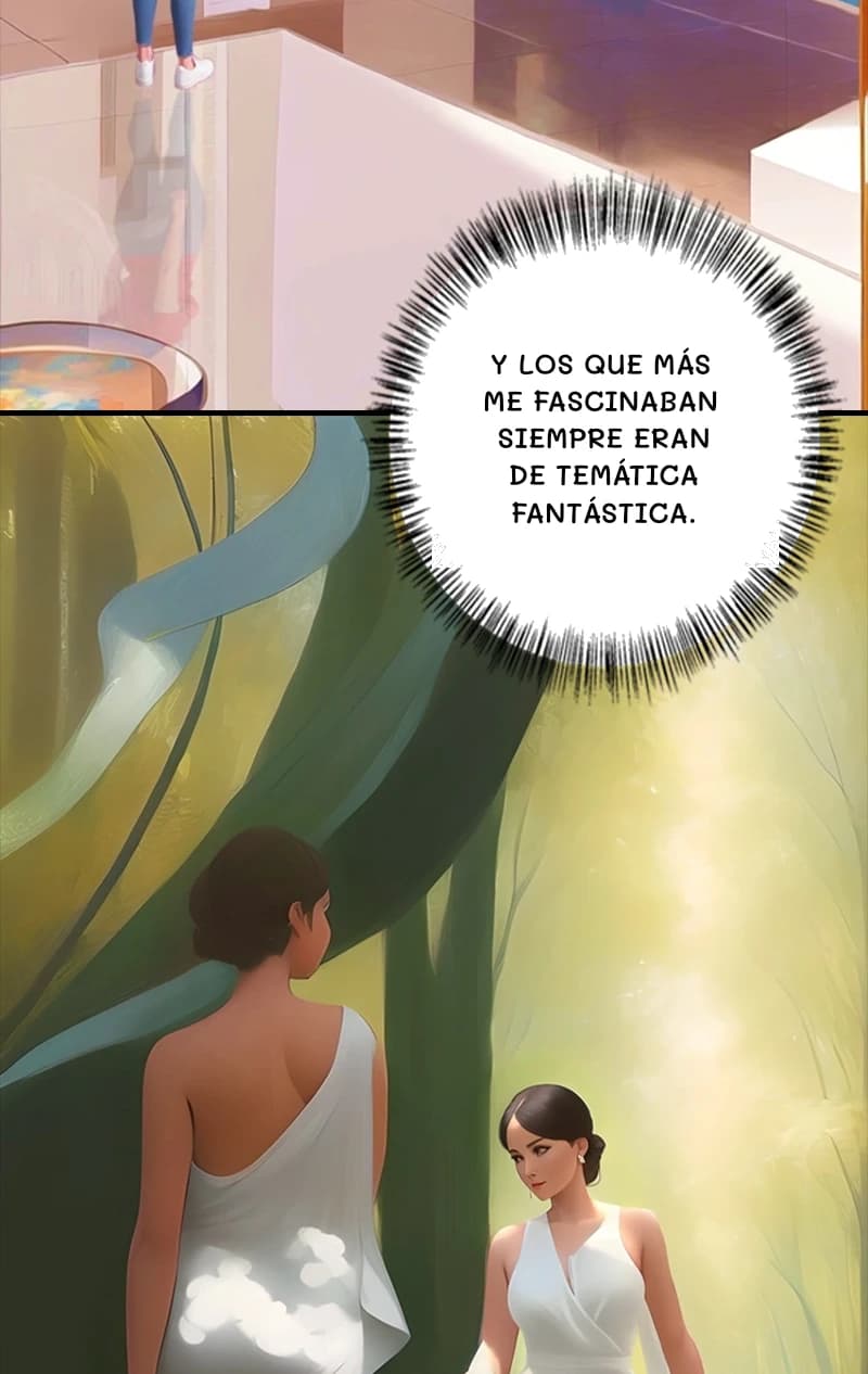 Y los que más me fascinaban siempre eran de temática fantástica.