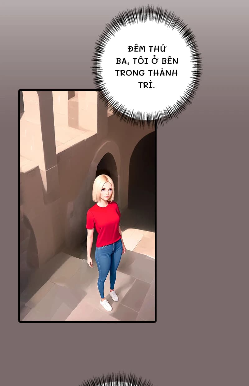 Đêm thứ ba, tôi ở bên trong thành trì.