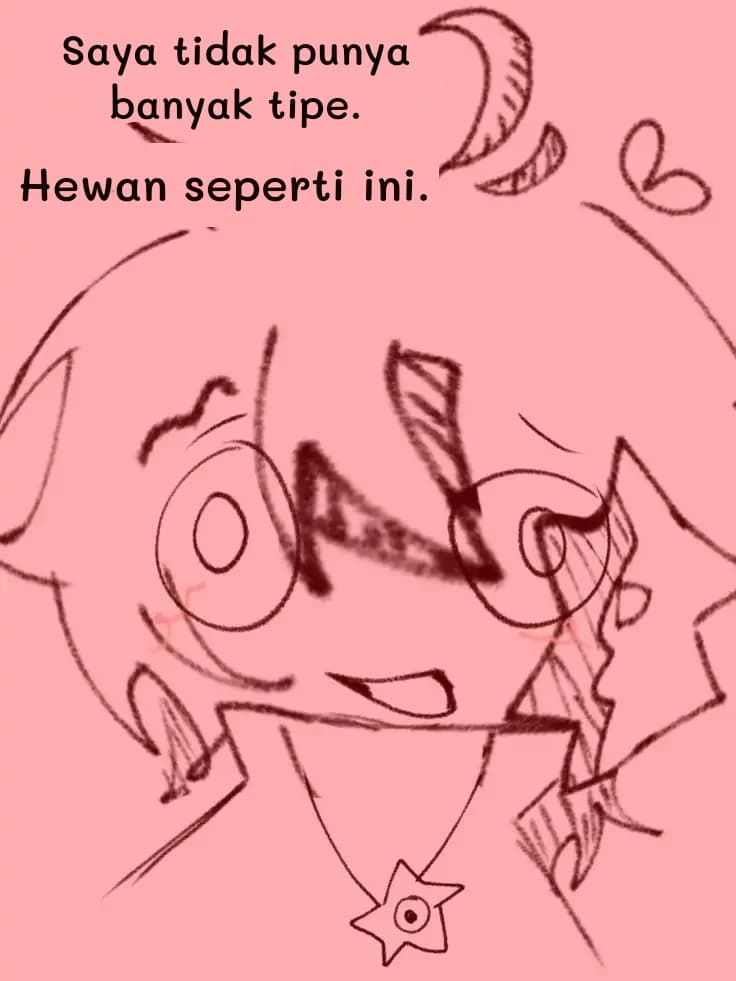 Saya tidak punya banyak tipe.
Hewan seperti ini.