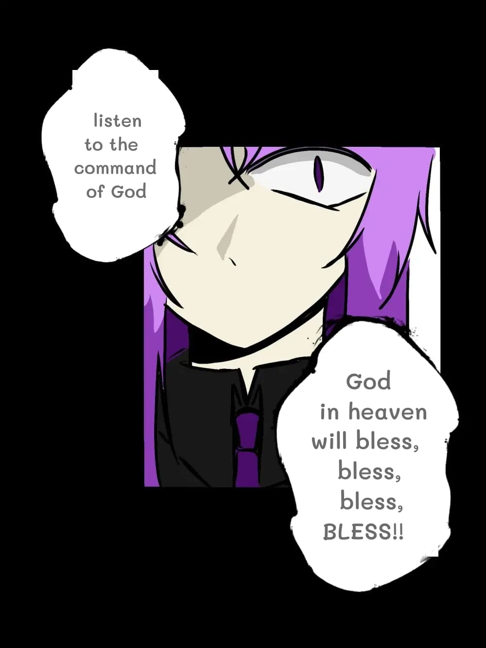 listen to the command of God
God in heaven will bless, bless, bless, BLESS!!