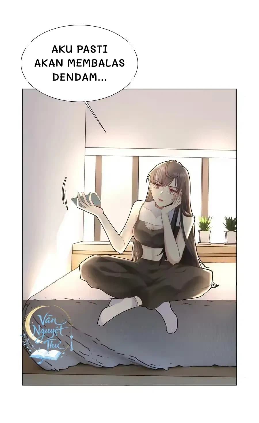 Aku pasti akan membalas dendam...
