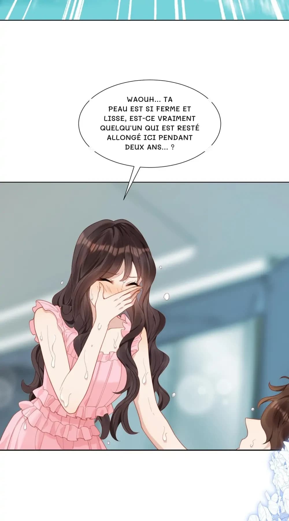 Waouh… Ta peau est si ferme et lisse, est-ce vraiment quelqu'un qui est resté allongé ici pendant deux ans… ?