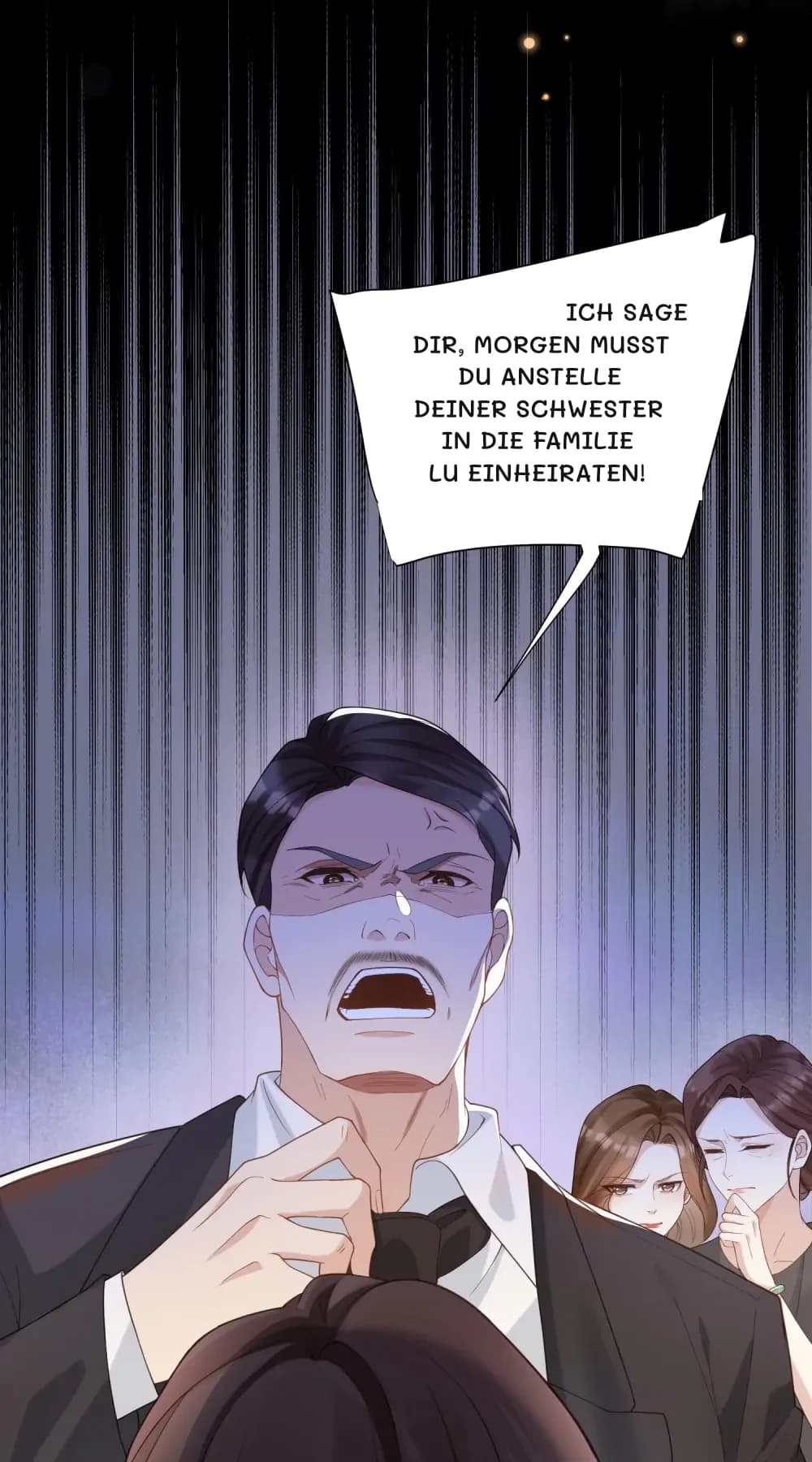 Ich sage dir, morgen musst du anstelle deiner Schwester in die Familie Lu einheiraten!