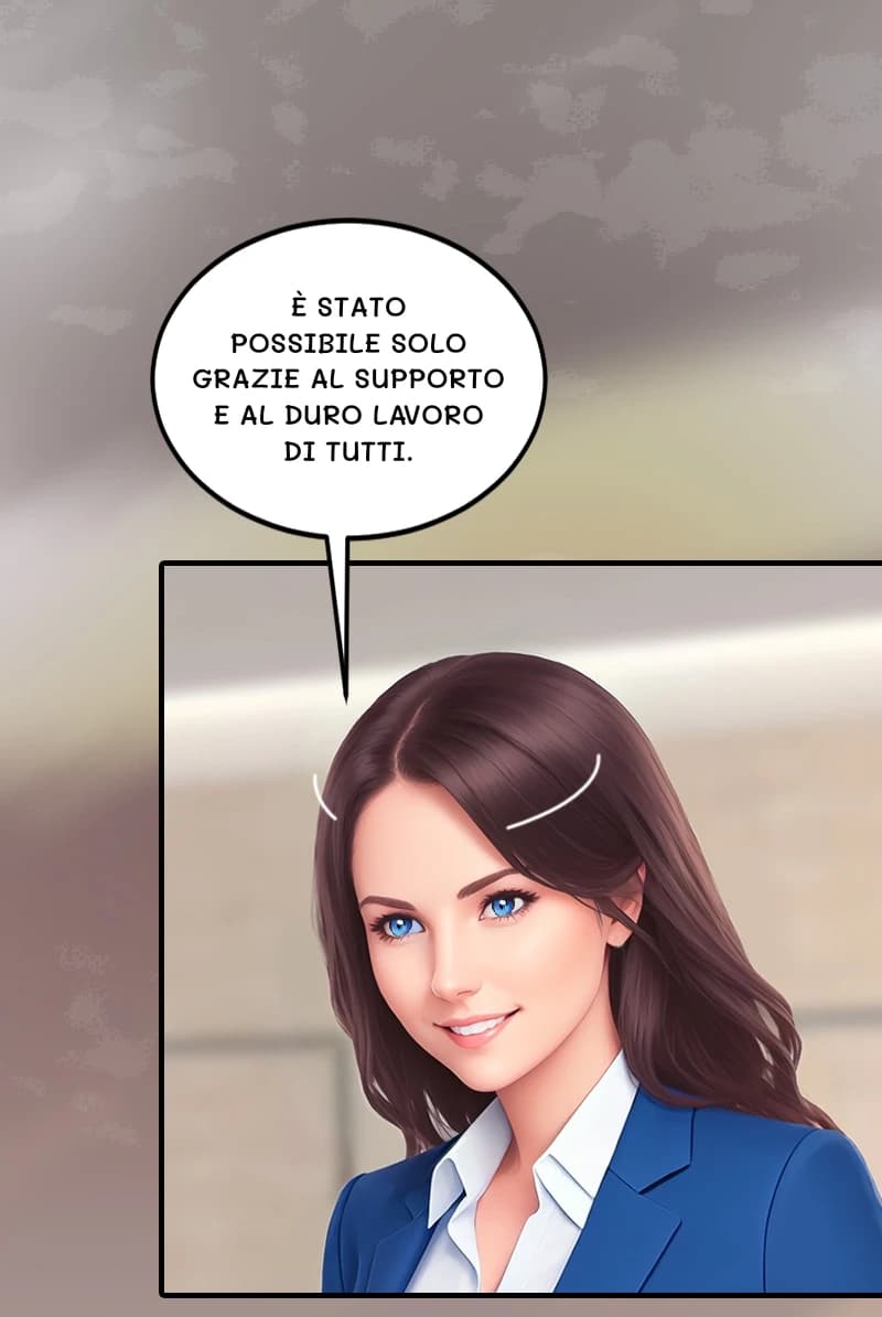 È stato possibile solo grazie al supporto e al duro lavoro di tutti.