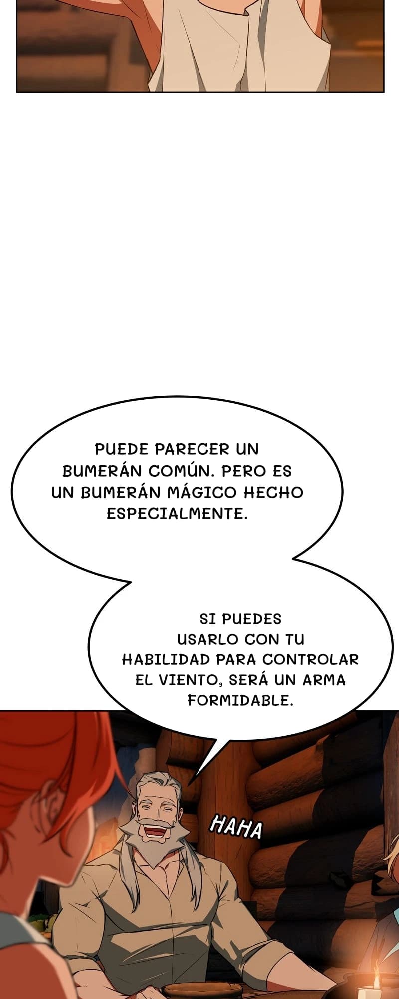 Puede parecer un bumerán común. Pero es un bumerán mágico hecho especialmente.
Si puedes usarlo con tu habilidad para controlar el viento, será un arma formidable.