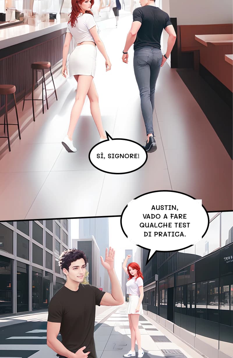 Sì, signore!
Austin, vado a fare qualche test di pratica.