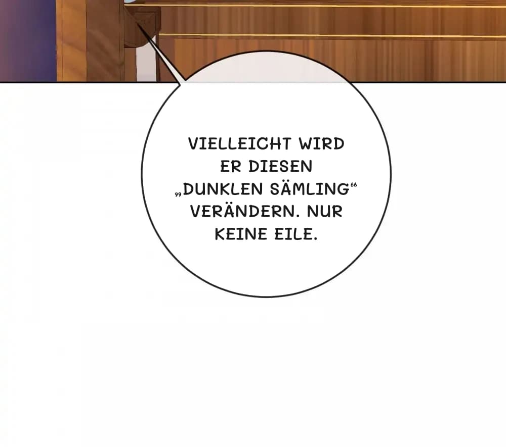 Vielleicht wird er diesen „dunklen Sämling“ verändern. Nur keine Eile.