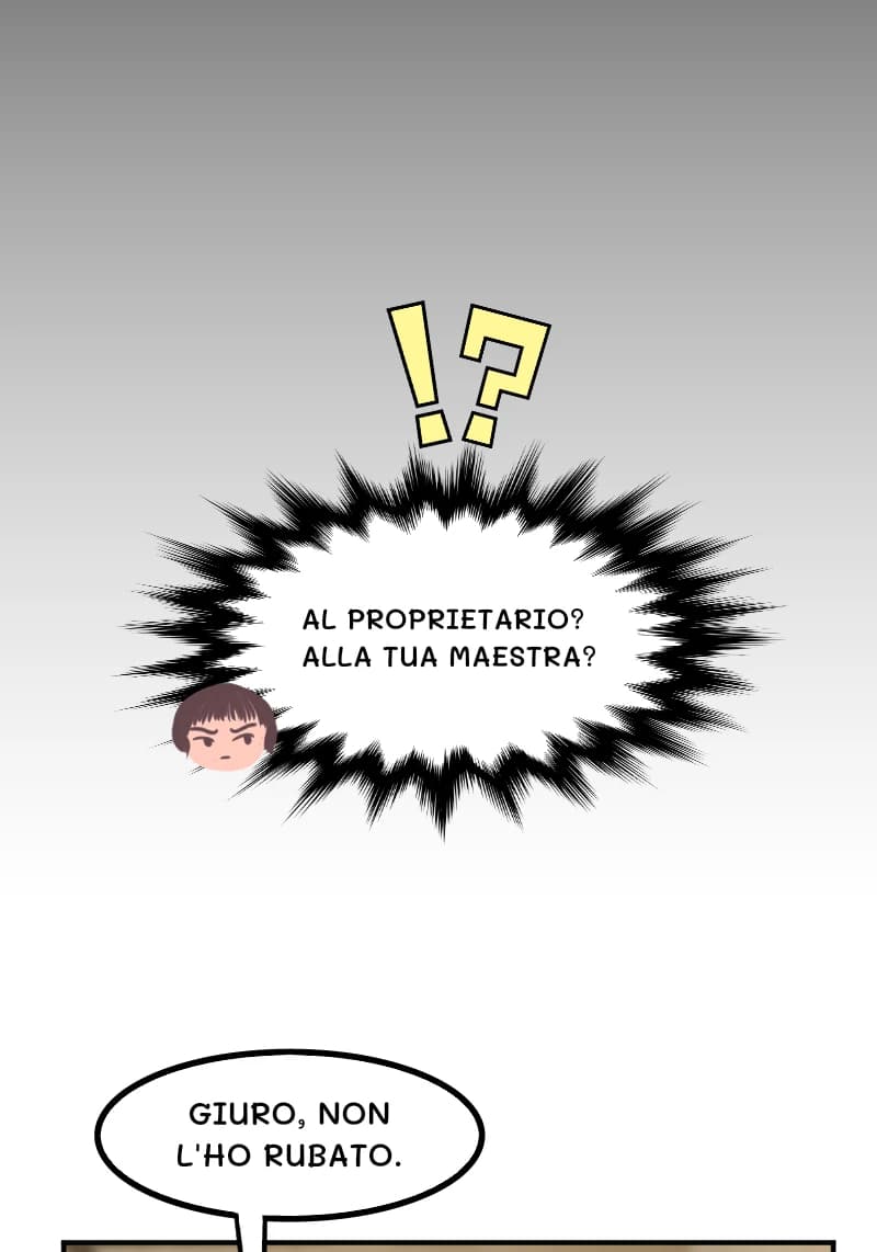 AL PROPRIETARIO? ALLA TUA MAESTRA?
GIURO, NON L'HO RUBATO.