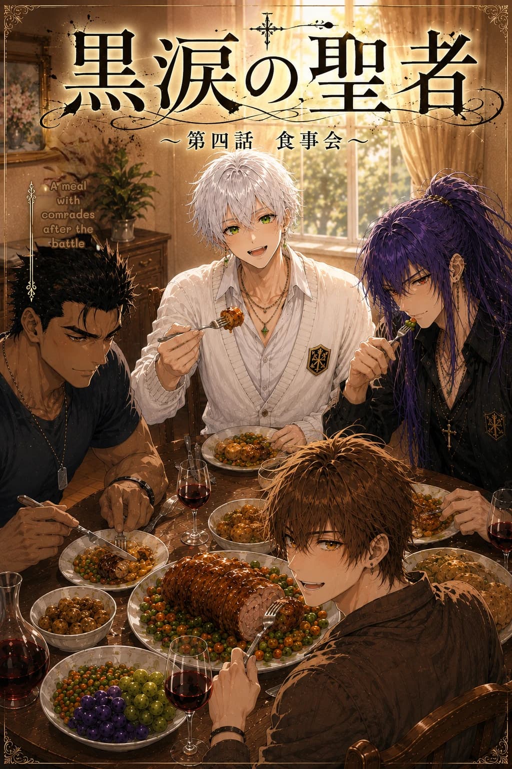 A meal with comrades after the battle