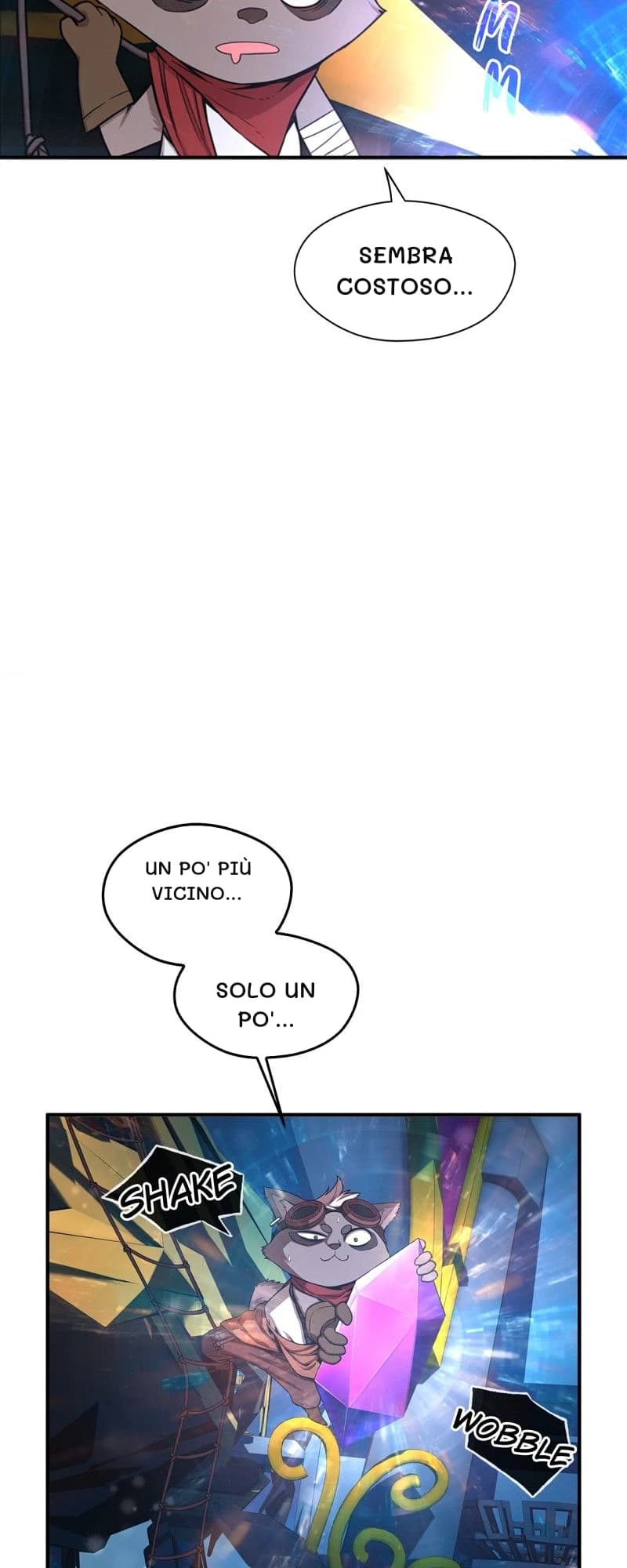 Sembra costoso...
Un po' più vicino...
Solo un po'...