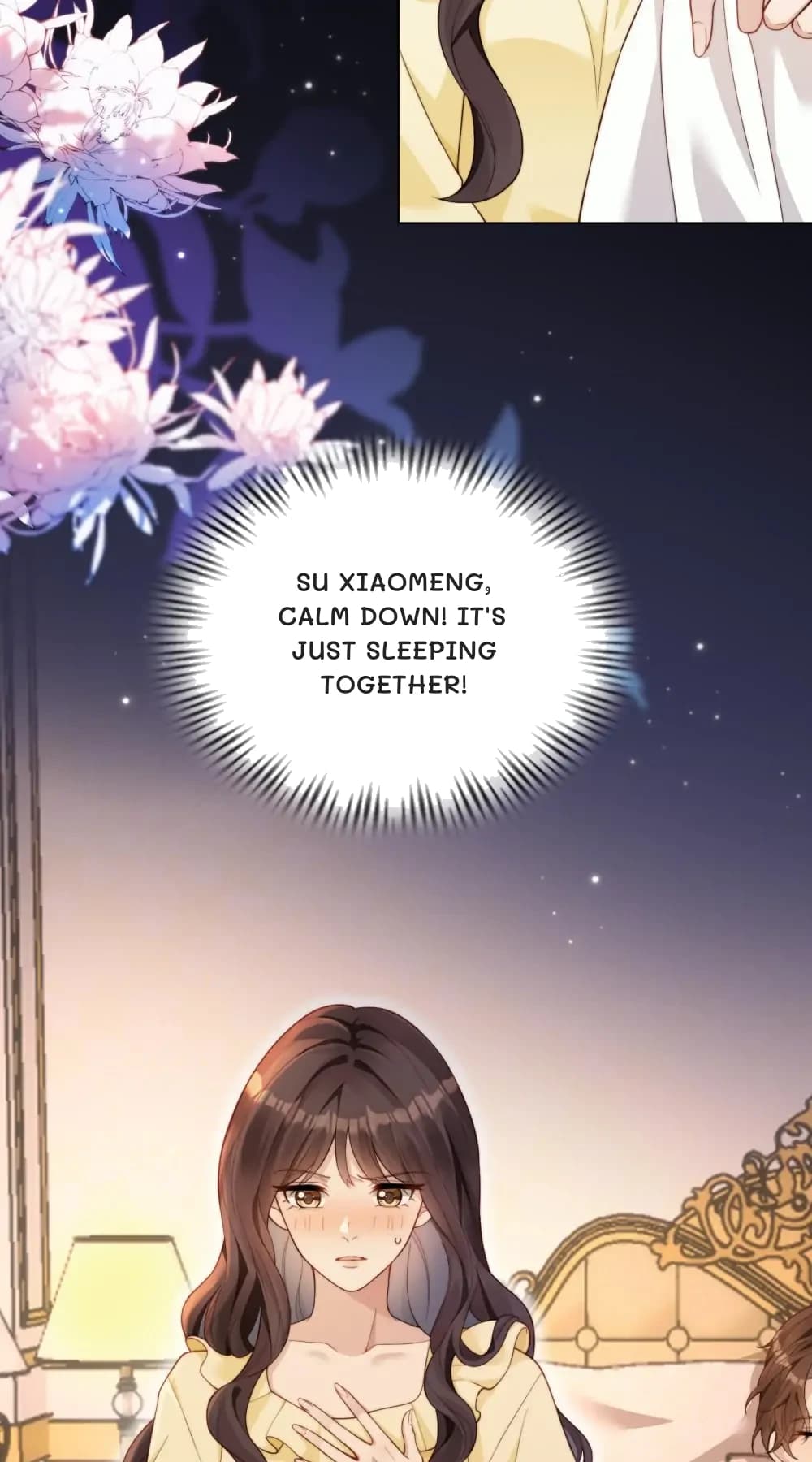 Su Xiaomeng, calm down! It's just sleeping together!