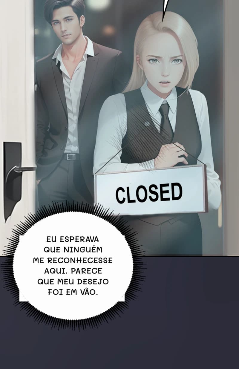 Eu esperava que ninguém me reconhecesse aqui. Parece que meu desejo foi em vão.