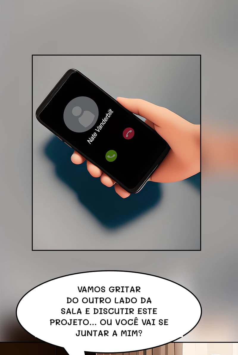 Vamos gritar do outro lado da sala e discutir este projeto... Ou você vai se juntar a mim?