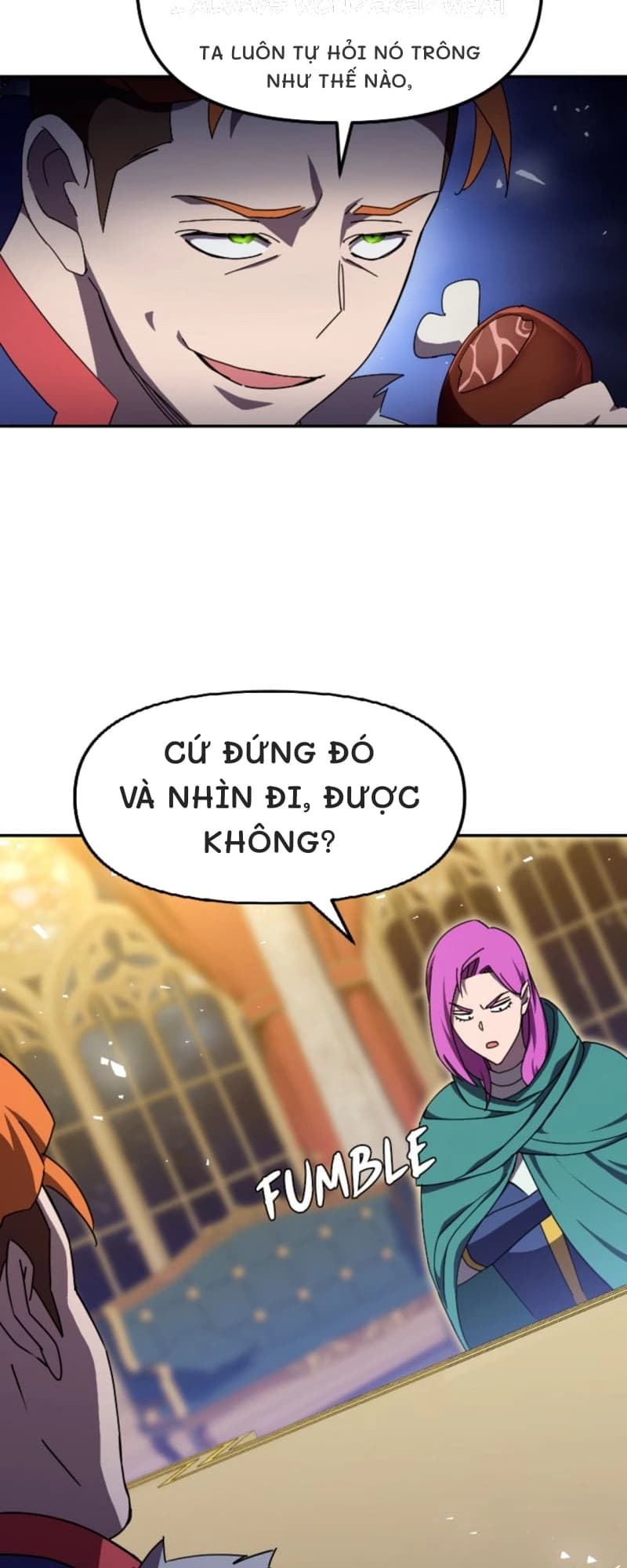 Ta luôn tự hỏi nó trông như thế nào,
Cứ đứng đó và nhìn đi, được không?