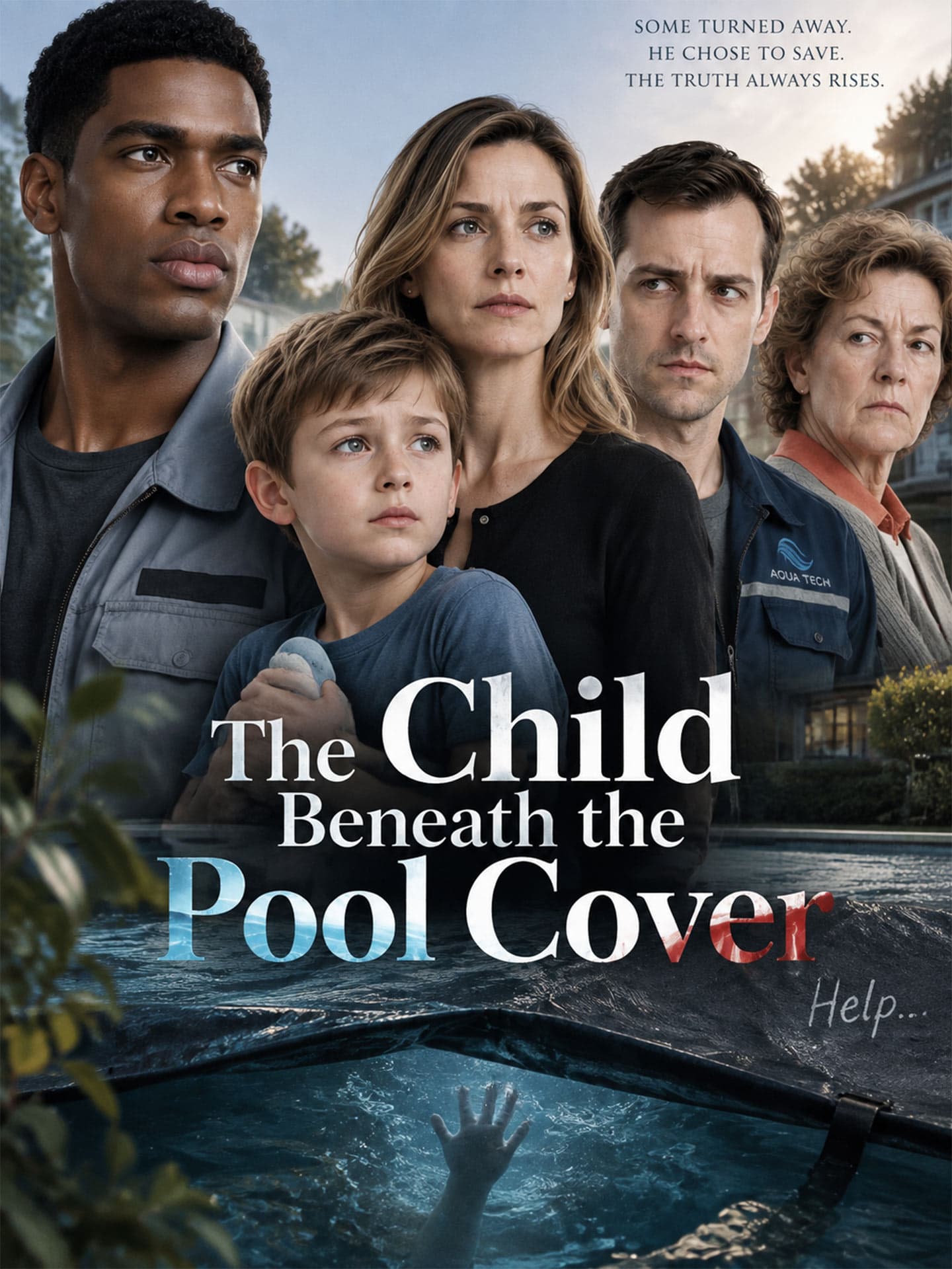 Cover of The Child Beneath the Pool Cover by Narato Studio