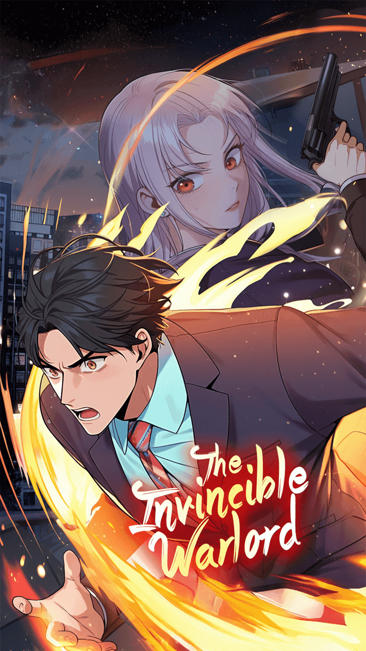 ปกของ The Invincible Warlord โดย Saltmarsh Ink Studio