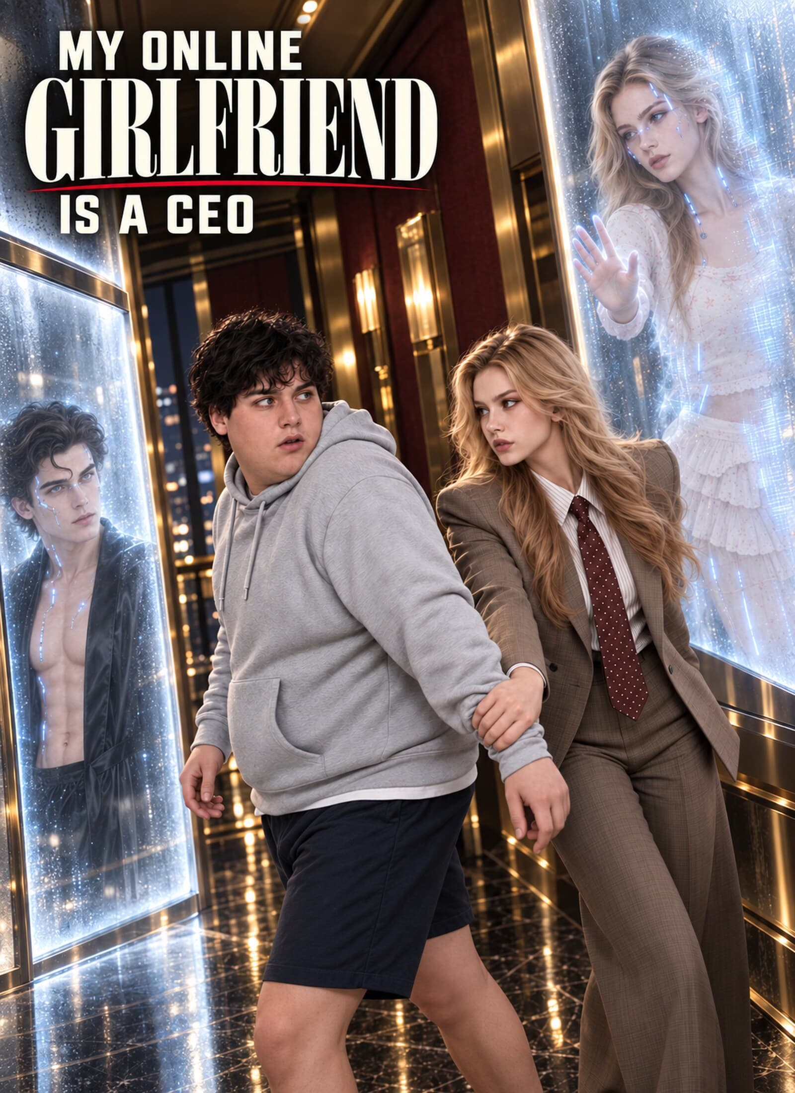 Sampul My Online Girlfriend Is a CEO karya Iron Rose Pictures