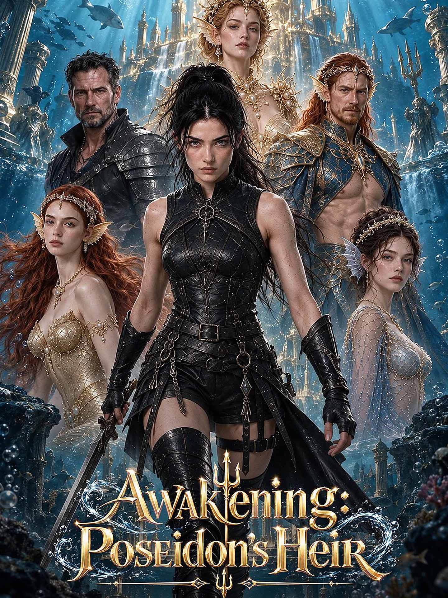 Portada de Awakening: Poseidon's Heir de Crimson Kite Studio