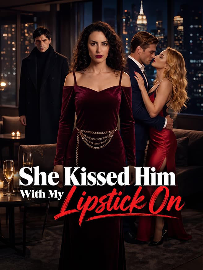 Cover of She Kissed Him With My Lipstick On by Dusty Star House