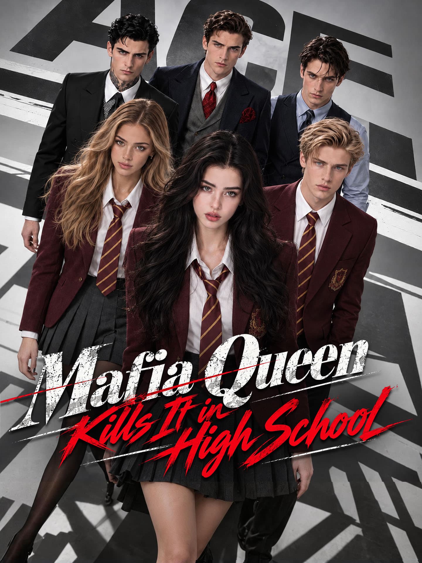 Cover of Mafia Queen Kills It in High School by Narato Studio