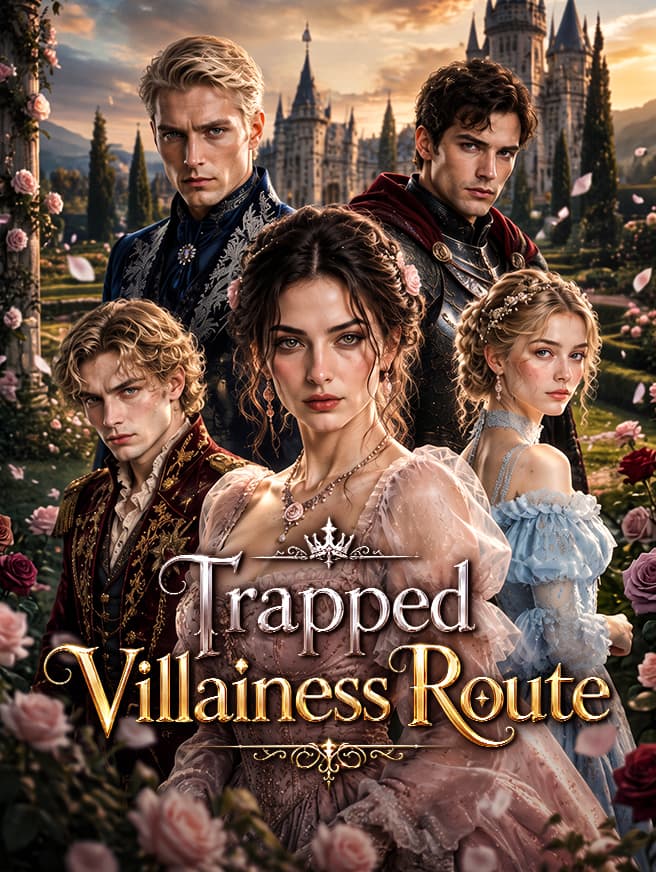 Capa de Trapped Villainess Route por Dusty Star House