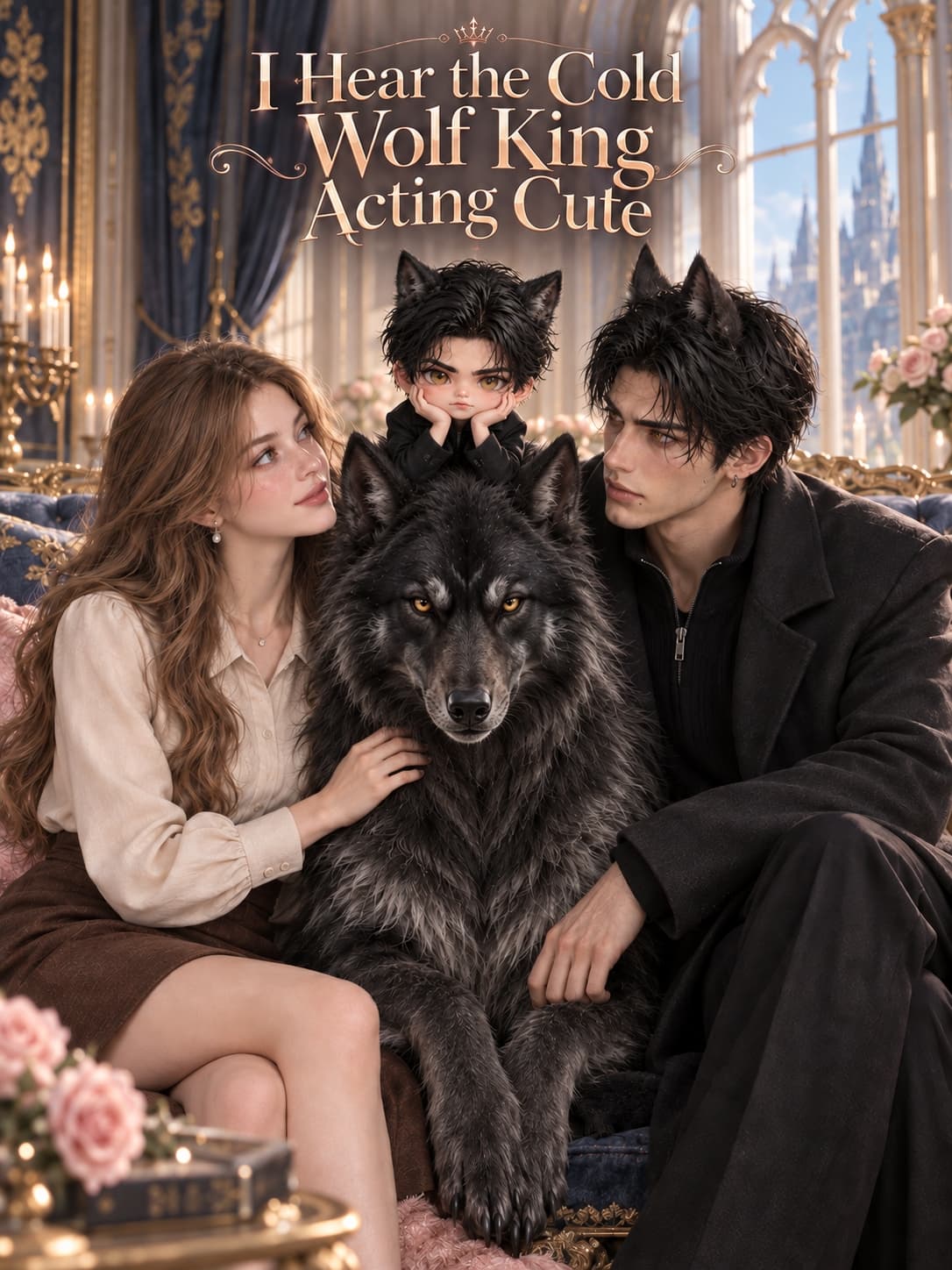 Cover of I Hear the Cold Wolf King Acting Cute by Ember Vow Pictures