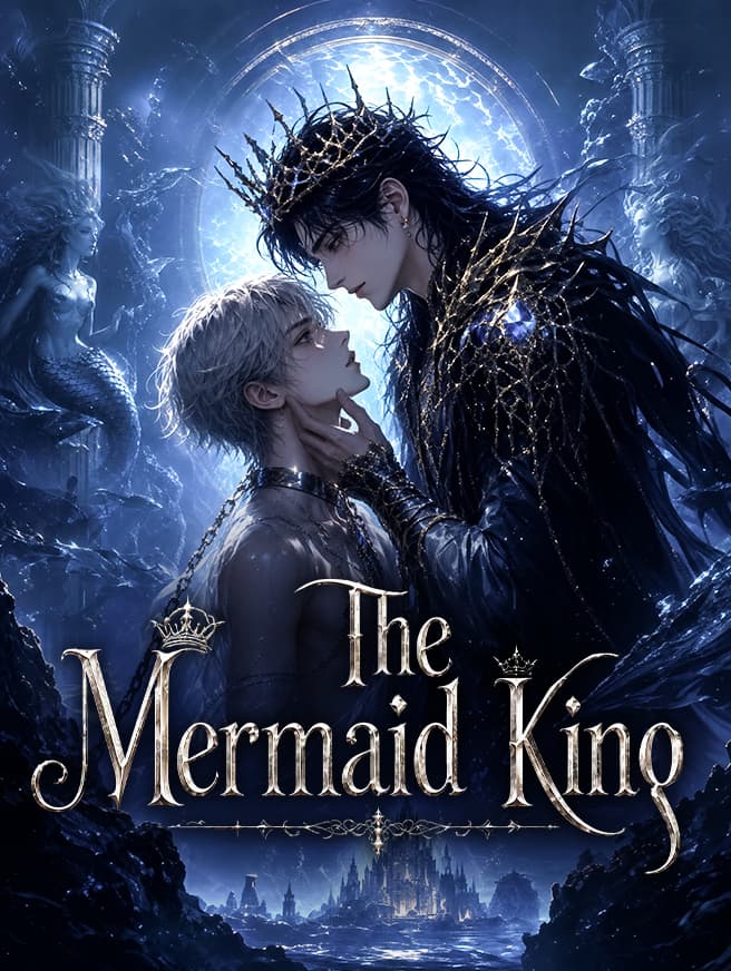 Capa de The Mermaid King por Dusty Star House
