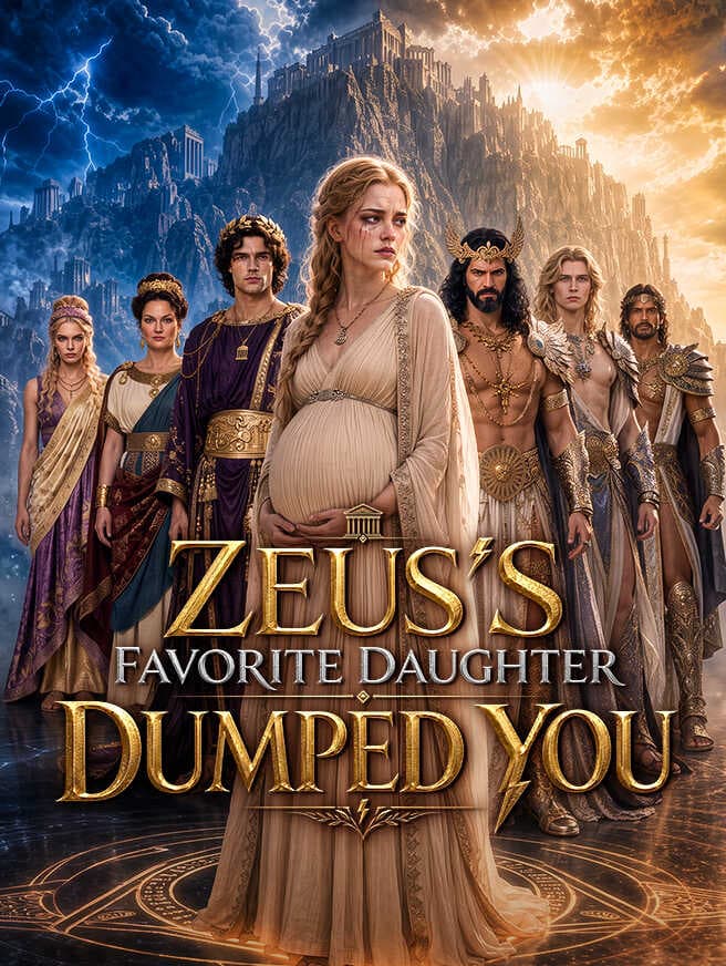 Cover of Zeus's Favorite Daughter Dumped You by Dusty Star House
