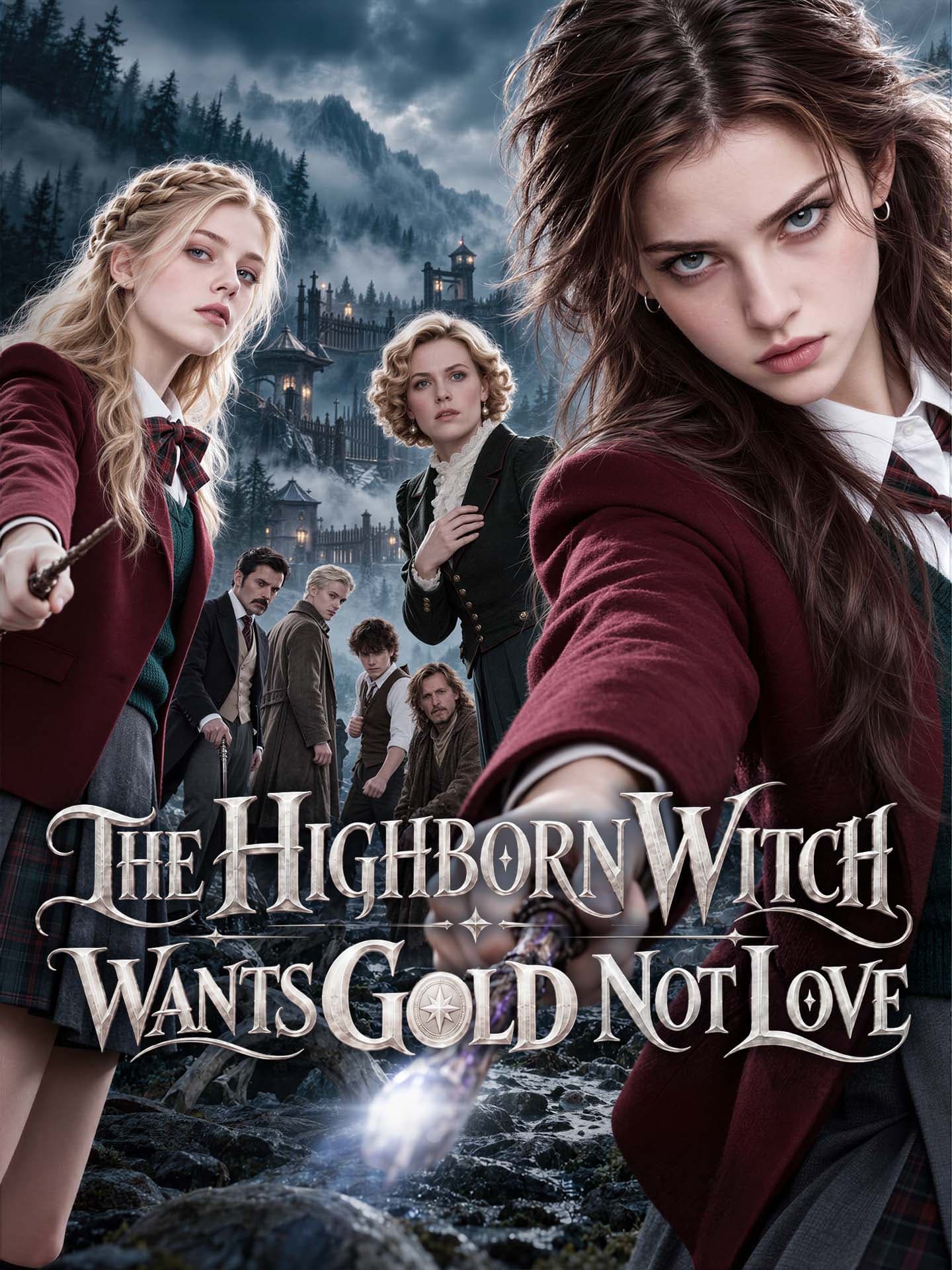Cover of The Highborn Witch Wants Gold Not Love by Narato Studio