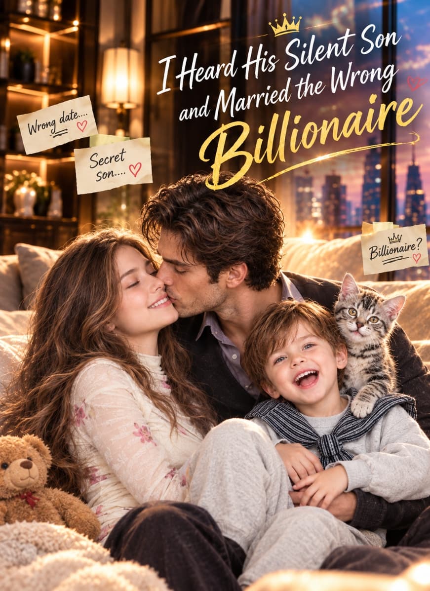 Cover of I Heard His Silent Son and Married the Wrong Billionaire by Iron Rose Pictures