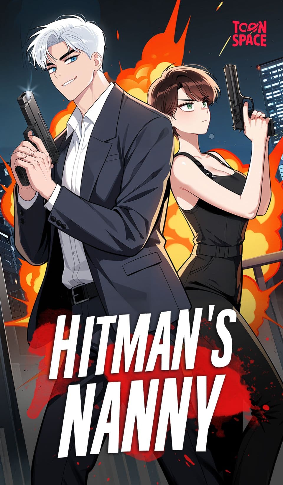 Cover of Hitman's Nanny by Saltmarsh Ink Studio