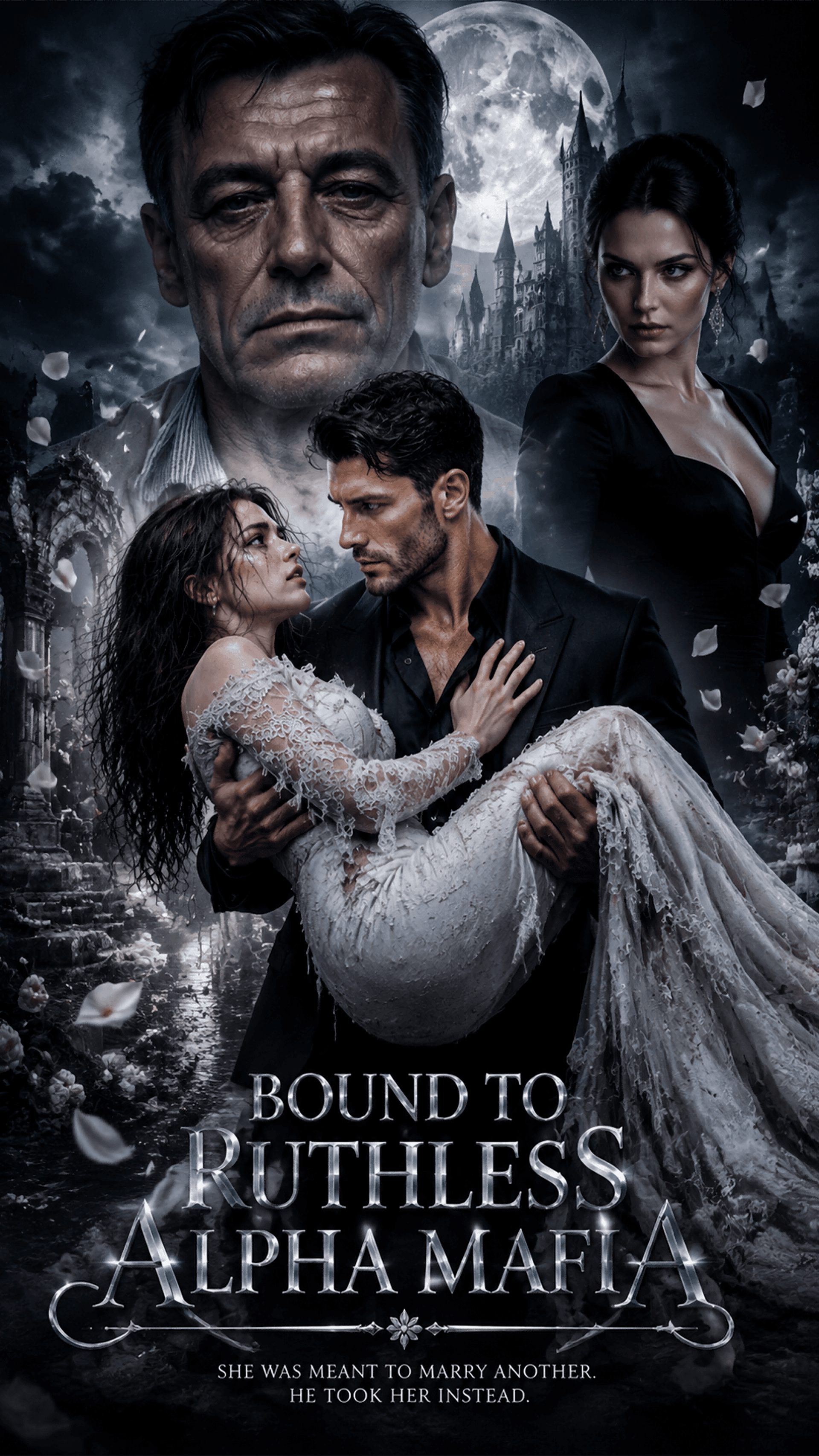 Couverture de Bound To Ruthless Alpha Mafia par No Money Production