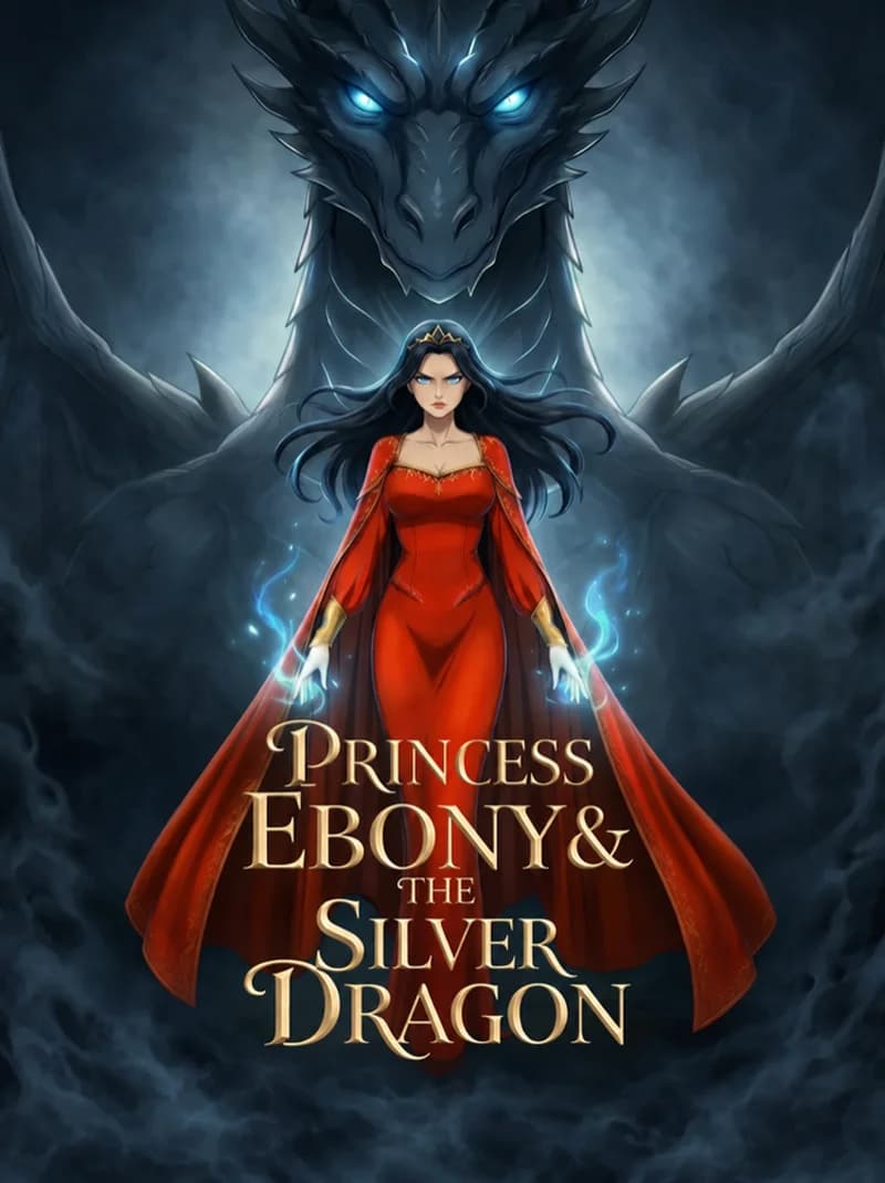 Cover of Princess Ebony & The Silver Dragon by Lumen Reel Studio