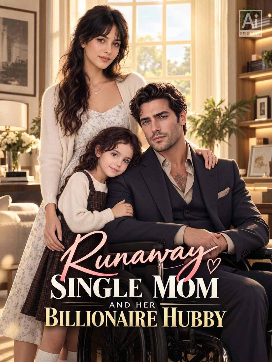 Cover of Runaway Single Mom and Her Billionaire Hubby by Narato Studio