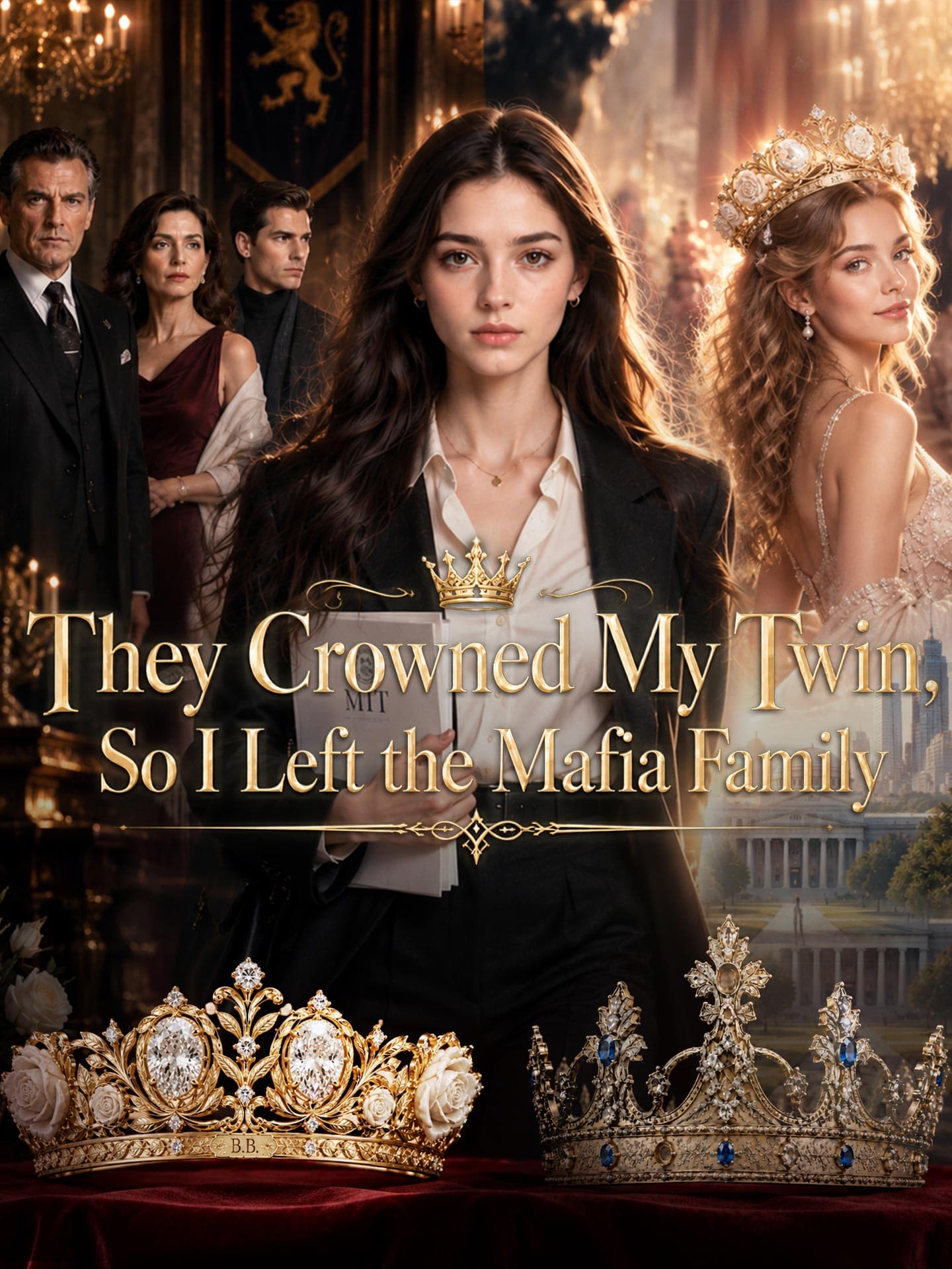 They Crowned My Twin,So I Left the Mafia Family cover