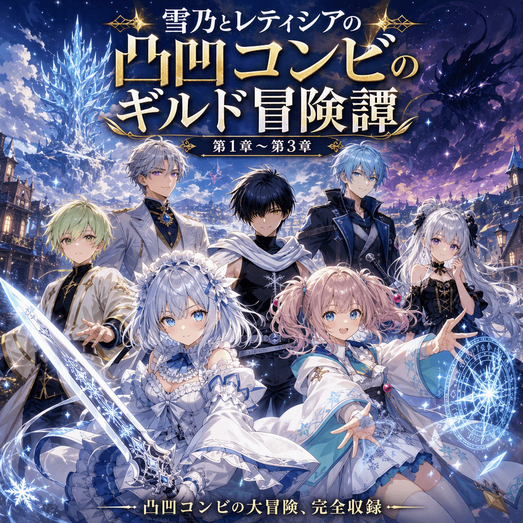 Cover of The Clumsy Duo of Yukino and Leticia's Guild Adventure Tale! Chapters 1-3 Integrated Edition by Lantern Moth Studio