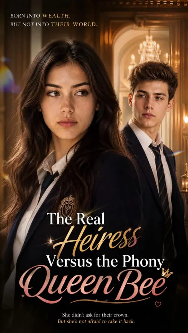 ปกของ The Real Heiress Versus the Phony Queen Bee. โดย No Money Production