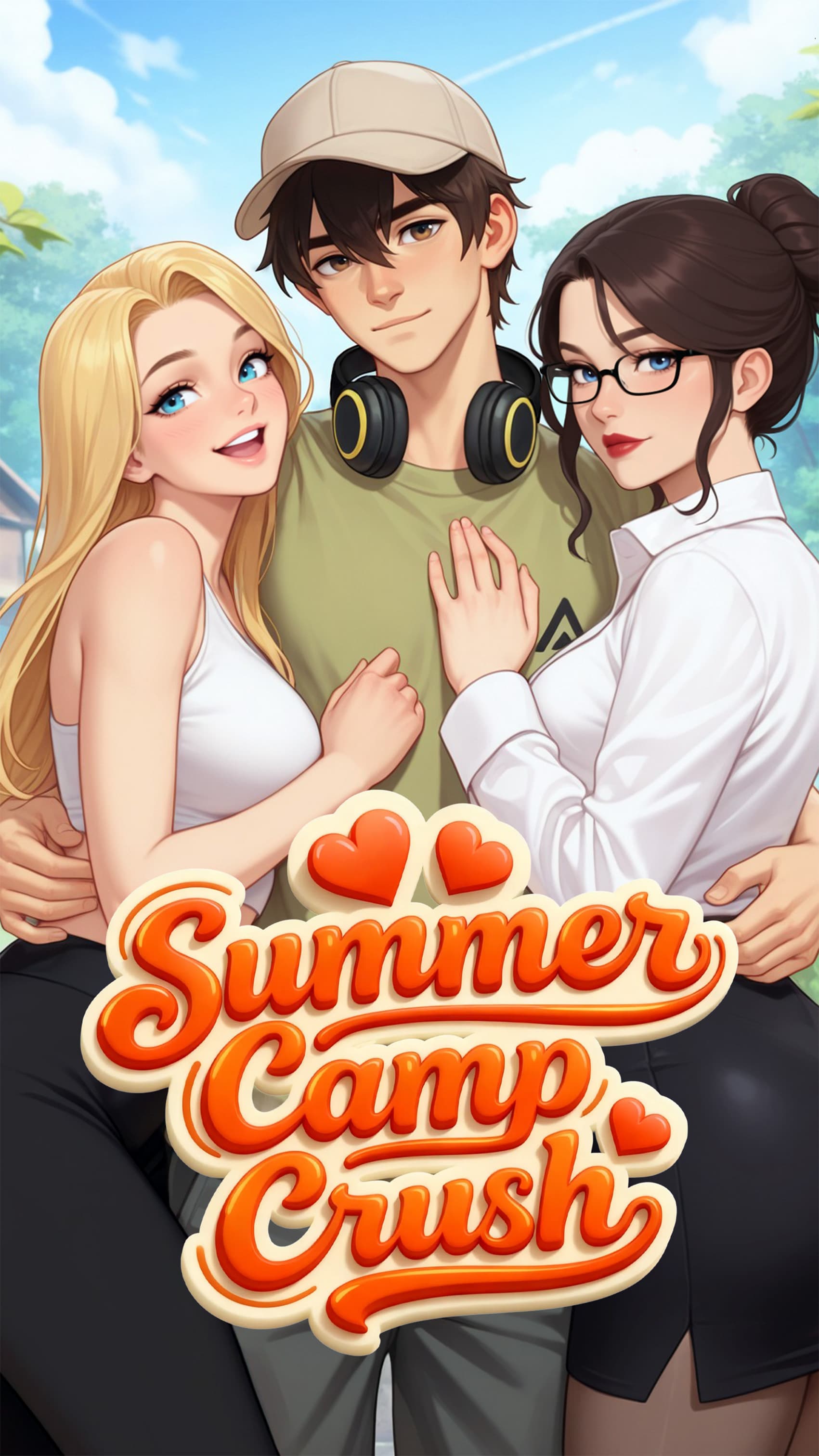Cover of Summer Camp Crush by Saltmarsh Ink Studio
