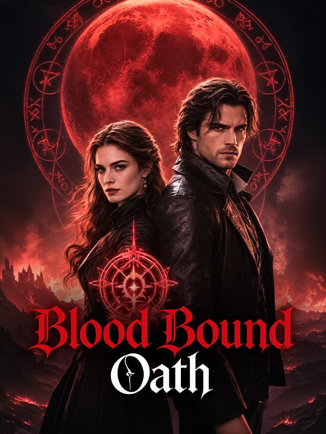 Bìa truyện Blood Bound Oath của Dusty Star House