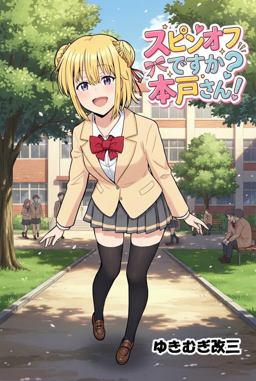 Cover of A Spin-Off, Honto-san? by Lantern Moth Studio
