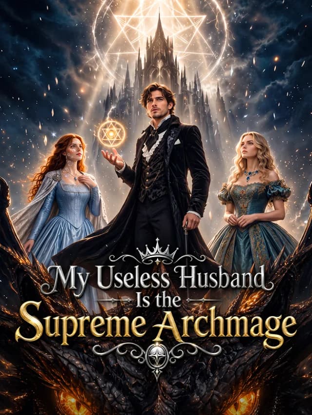 ปกของ My Useless Husband Is the Supreme Archmage โดย Dusty Star House