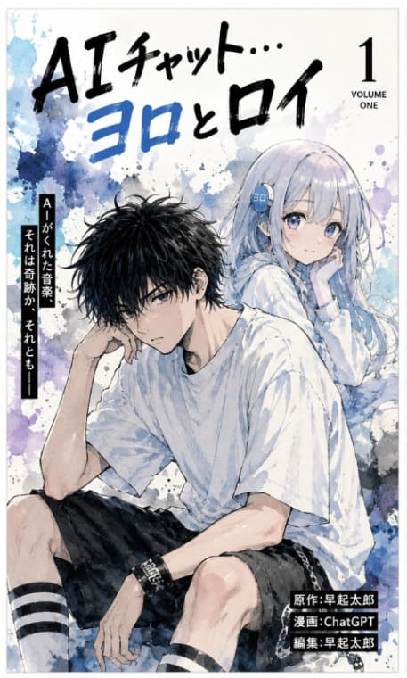 Cover of AI Chat... Yoro and Roy by Lantern Moth Studio