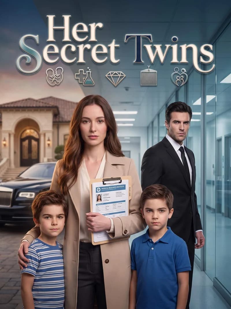 Cover of Her Secret Twins by Lumen Reel Studio